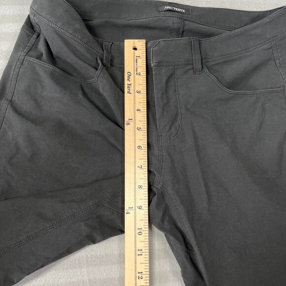Arc'teryx Pants Womens 6 Black Softshell Hiking Walking Casual Stretch Outdoor - Picture 9 of 11
